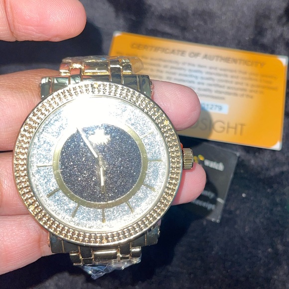 Luxury You Can Afford: Genuine Diamond Watch for Men, Real Diamond custom made - Picture 2 of 5